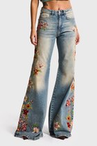 It's Basic - FLARE MID RISE JEANS