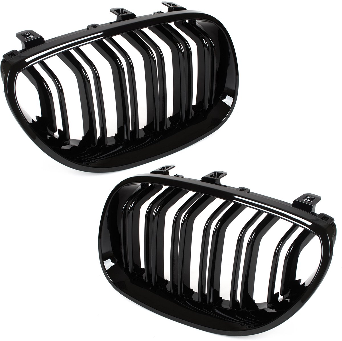 Modecar - Frontriem - BMW 5 Serie E60/E61 - 2003-2010 - Zwart Glanzend