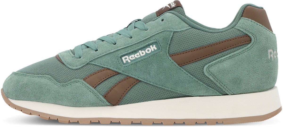 Reebok Unisex Glide Sneaker Hardloopschoen Memory-Foam 100246071 Fieldgreen/Simple Bont