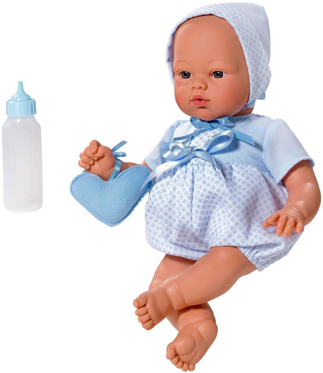 ASI DREAMS Pop - Koke 36 Cm - Rompertje - Blauw