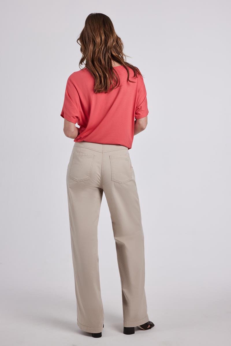DIDI Dames Loose tee Flow Geranium rose maat 38
