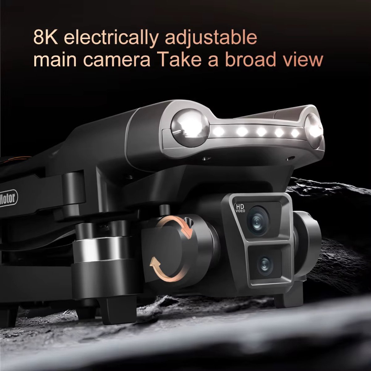 V198MAX V168 Drone - Pro Max - 8K - 2x 25 minuten vliegtijd - 5GHz Wifi FPV - 8K camera's thumbnail 6