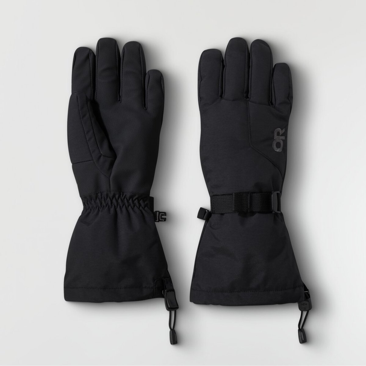 Dames skihandschoenen Outdoor Research Adrenaline Zwart