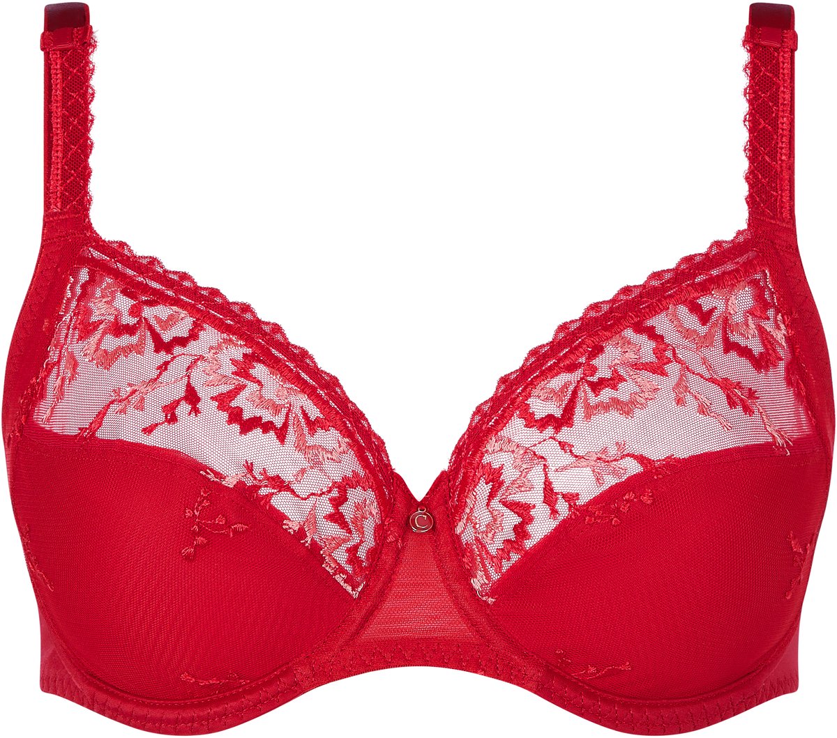 Chantelle Every Curve – BH Beugel – C16B10 – Scarlet - F90/105 oxn scarlet