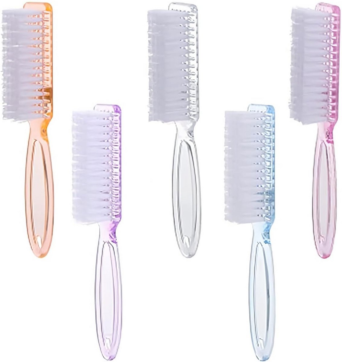5 Stuks Nagelborstels Set voor Handen en Teennagels Reiniging