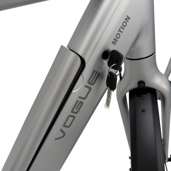 Vogue Motion Elektrische Fiets - Zilver - Hoge Instap — afbeelding 3