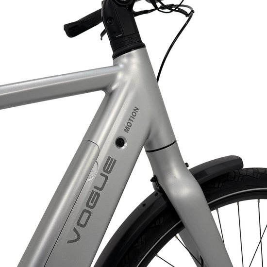 Vogue Motion Elektrische Fiets - Zilver - Hoge Instap — afbeelding 2