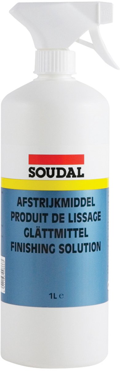 Soudal Afstrijkmiddel gladstrijker - 1 liter - voor professionele afwerking van kitvoegen