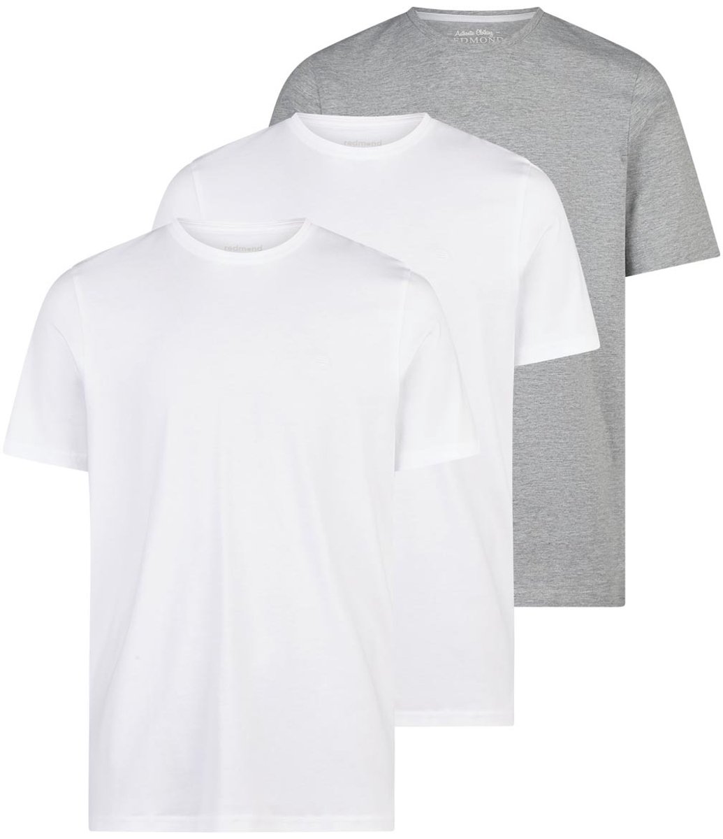 Redmond Heren t-shirt 3 pack Basic
