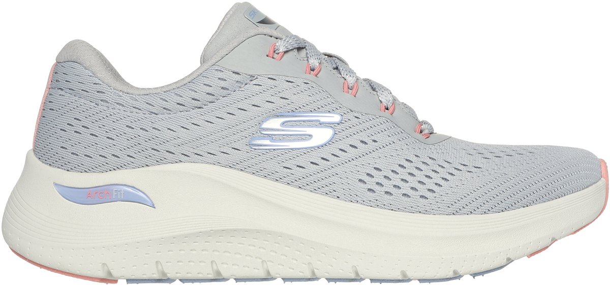 Skechers Arch Fit 2.0 - Big League Lichtgrijs Multi