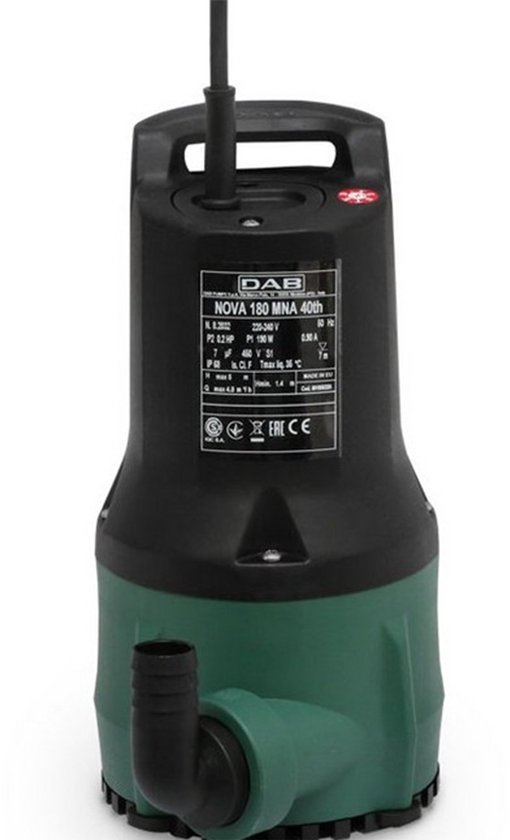 DAB pumps Nova 180M-Na Dompelpomp - 200W