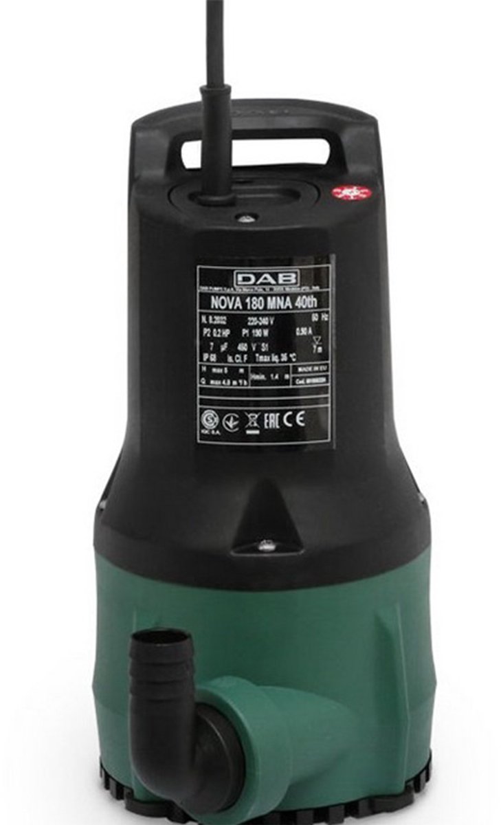 DAB pumps Nova 180M-Na Dompelpomp - 200W