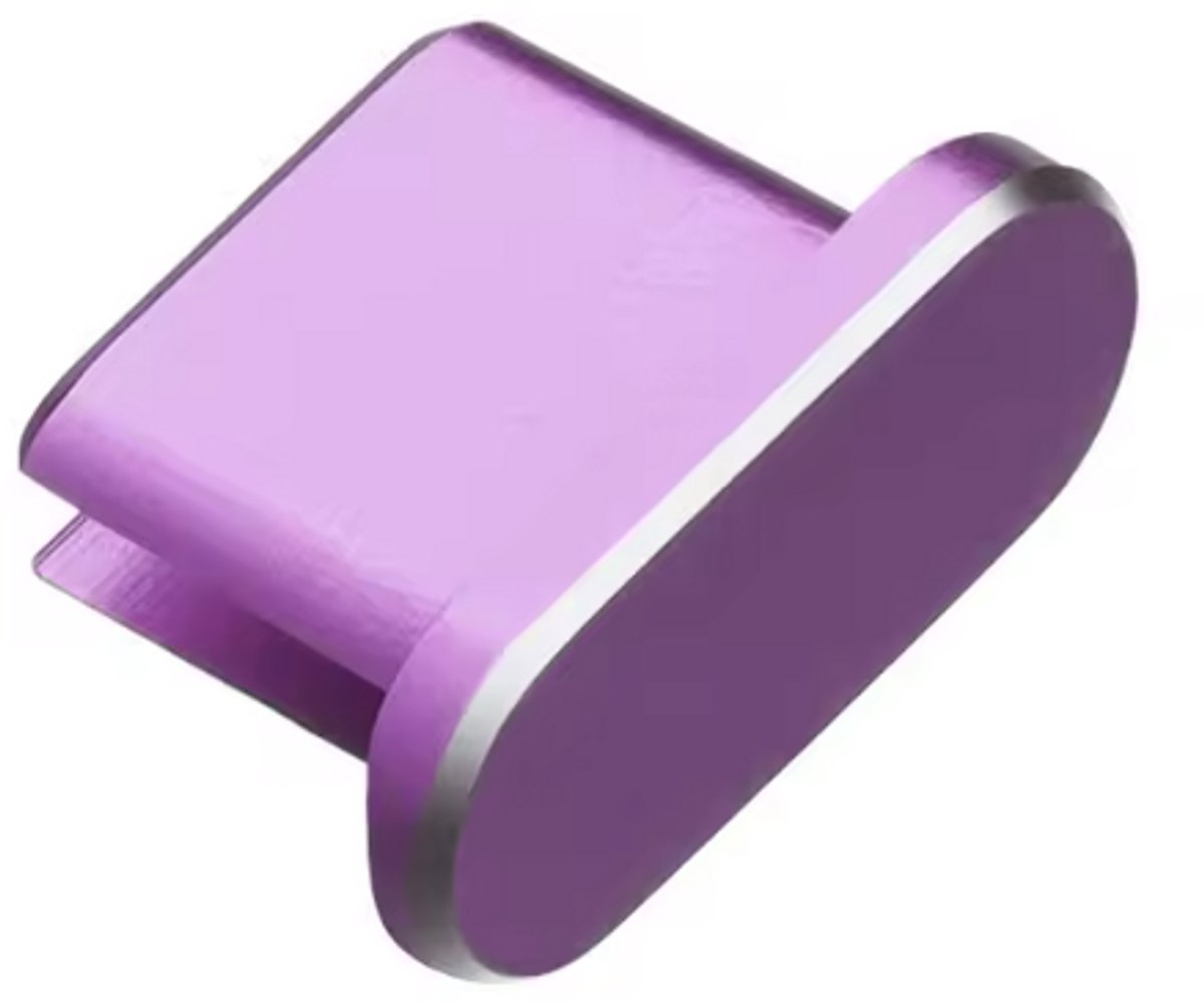 New Age Devi - Stofplug - Stofkapje - Paars - Geschikt voor USB-C