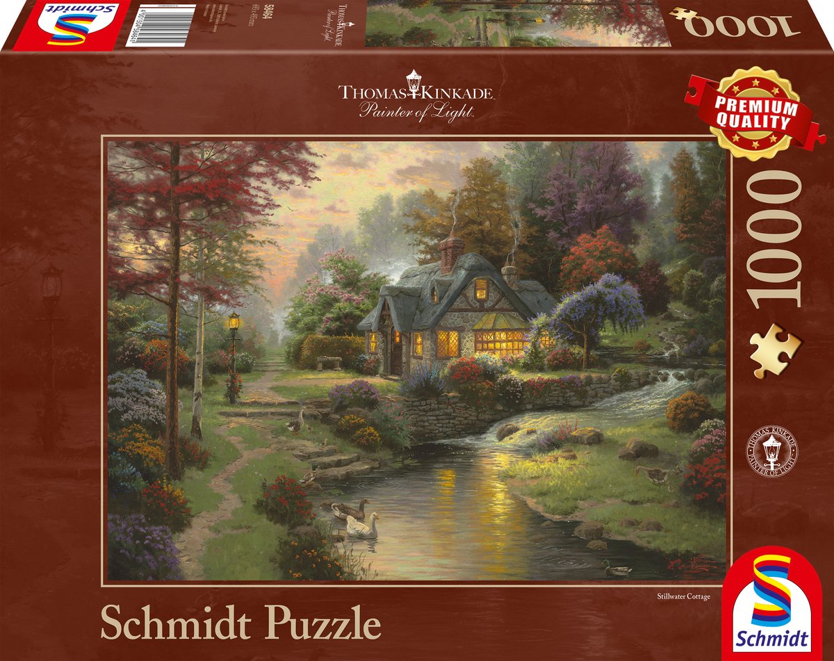 Schmidt puzzel Stillwater Cottage - 1000 stukjes - 12+