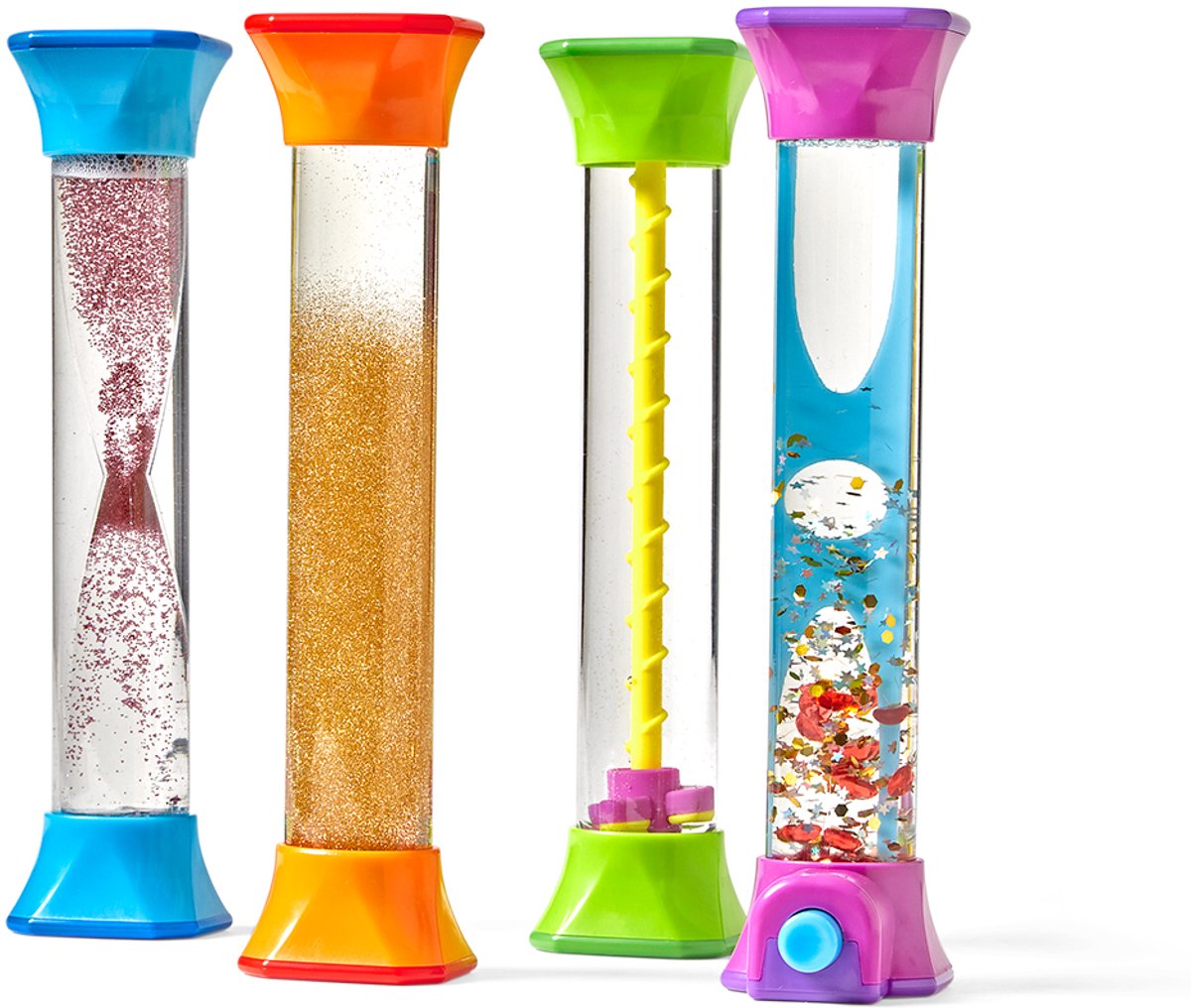 Learning Resources sensory fidget tubes, set van 4 - 3+