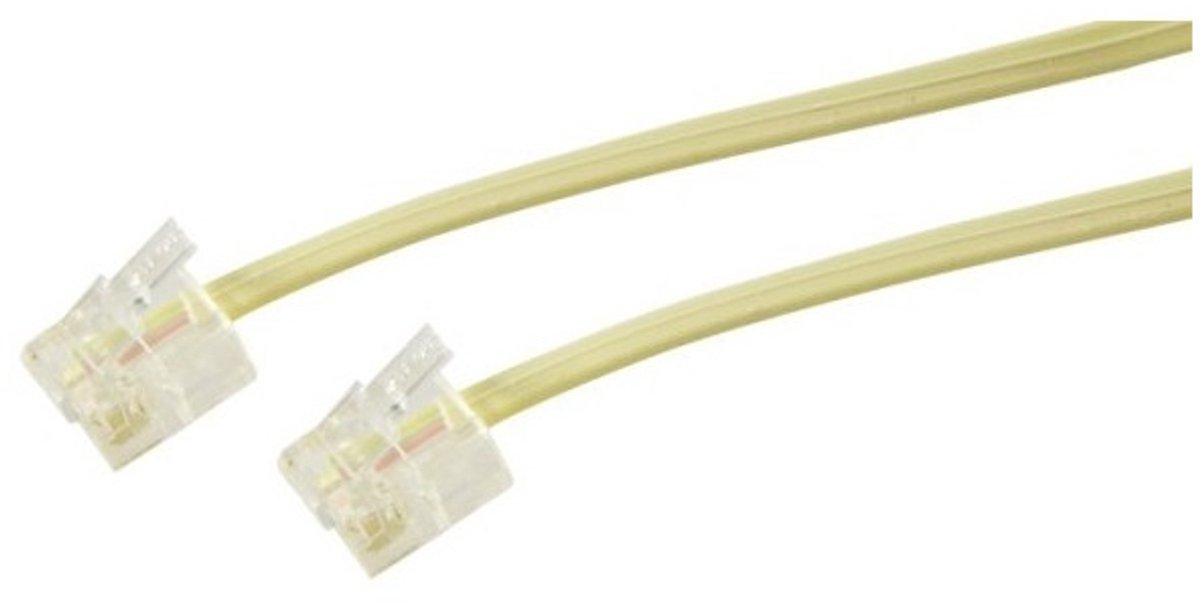 nuovaVideosuono 20/20 telefoonkabel 2 m Beige