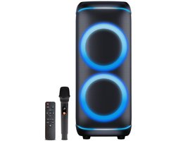 Denver Bluetooth Speaker Party Box - Discolichten - Partybox - Incl Microfoon - Luidspreker - BPS470