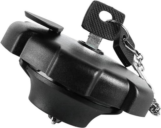 Abschließbarer Tankdeckel-Schlüsselhaken Für MAN TGA, TGX, TGS, Atego – 80 Mm, Schwarz, Kunststoff