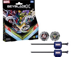 Beyblade X en Marvel-collab, Miles Morales 1-60GN vs. Green Goblin 9-80HT