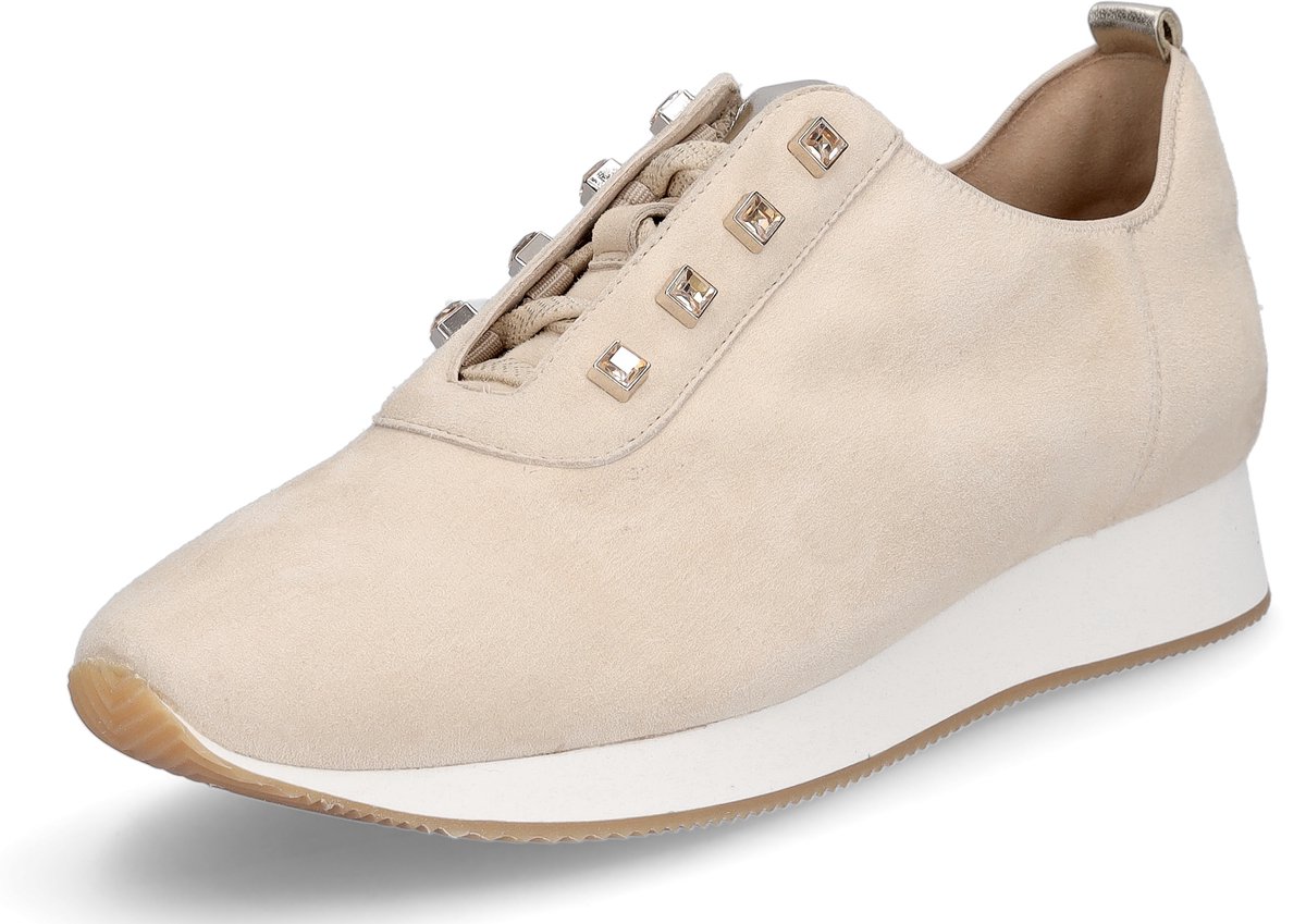 Peter Kaiser 73768 Sneakers - Suède - Dames - Beige - Maat 37