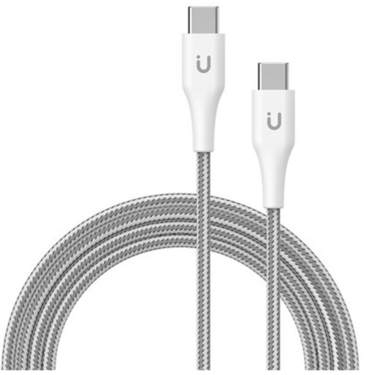 TUNIT TTCC2WH USB-kabel 2 m USB C Titanium, Wit