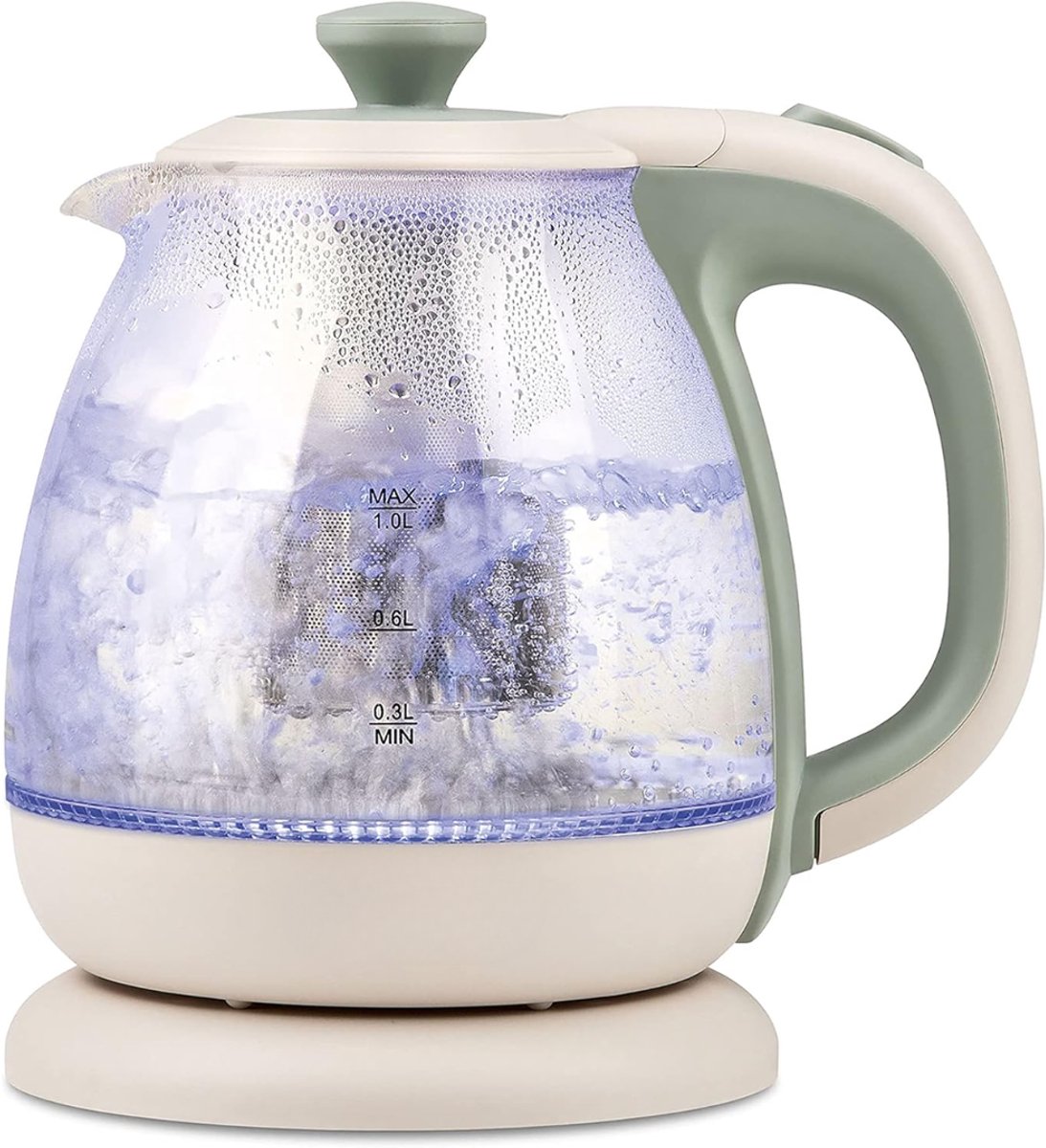 Core® Waterkoker glas - Waterkoker - Aquagroen- 20cm x 16cm x 21cm