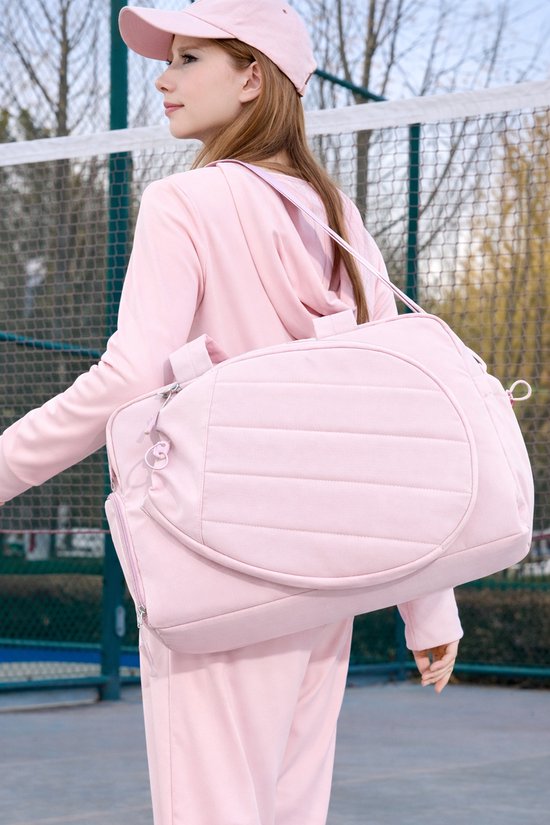 Topmelon Padeltas - Sporttas met schoenenvak - Weekendtas - Gymbag - 42L - Sporttas tennis - Gevoerd racketvak voor tennis /padelrackets- Waterafstotend