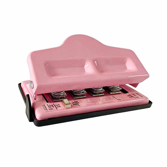 Perforator Quantore 4-gaats 10 vel met aanleg - Kantoor Kompleet