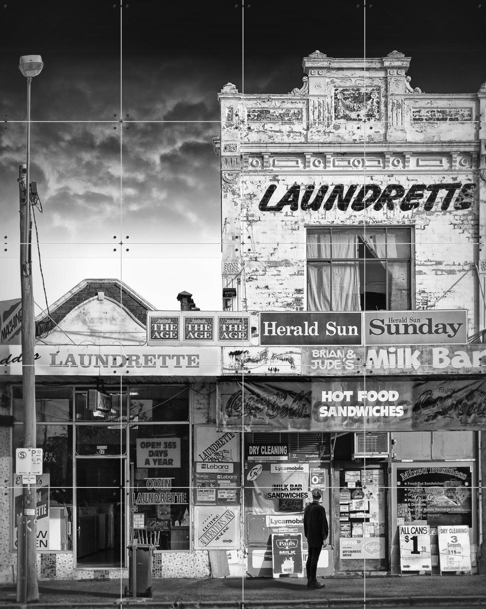 IXXI Mixed Business, Adrian Donoghue & Various - 80 x 100 cm - Gratis ophangtool - Grote wanddecoratie en posters - Fotografie, Klassiek, Fotografie