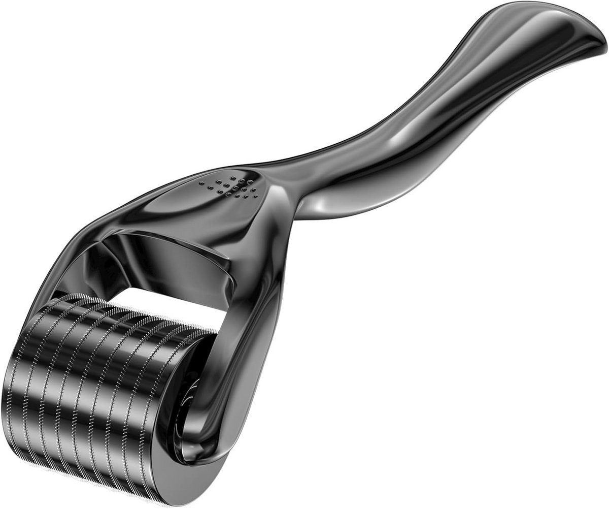 Micro-needling Roller voor Haar- en Baardgroei met 0.5 mm Naaldjes