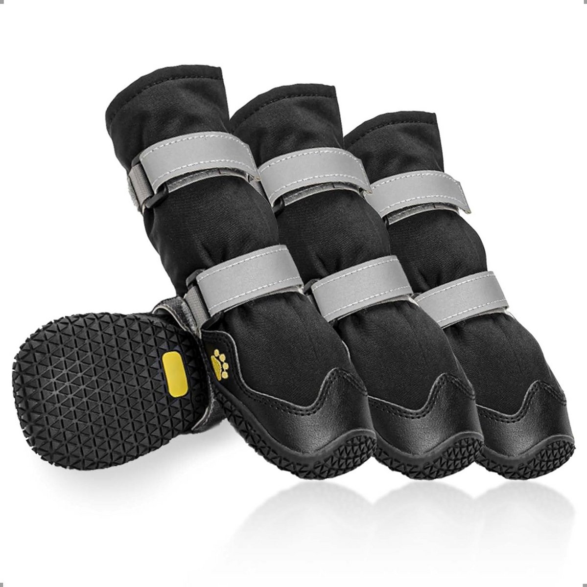 Waterdichte Hondenschoenen met Antislipzool en Reflecterende Banden - Potenbescherming