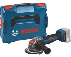 Bosch Professional PRO GWX 18V-11PS Accu haakse slijper 125mm X-LOCK 18V Basic Body in L-Boxx - 06019N4400