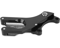 Allecto - Fietsremschijfadapter - CNC Aluminium - Schijfremconversie-adapter - Mountainbike - Elektrische Fiets - Geschikt voor - Zilver - Remschijfadapter, Fiets Rem Conversie Kit, Ombouwset.