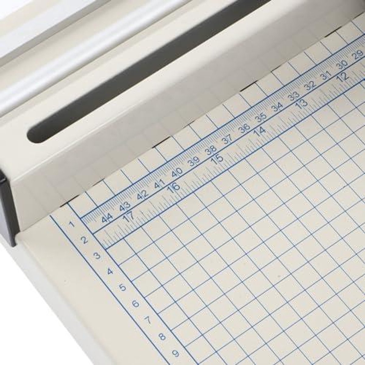 Allecto - Papiersnijder - Snijmachine - Robuust - Multifunctioneel - Handmatig - Desktop - Karton - Lamineerfolie - Knutselcoupon - Etiketten - A3 - Geschikt voor diverse materialen - Grijs - Zwart - Metaal - Aluminiumsnijder.
