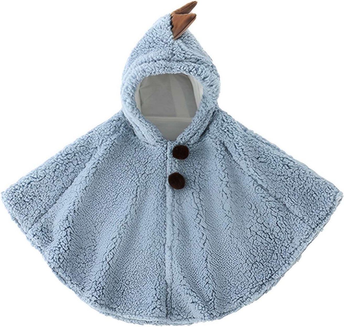 Warme Kindercape met Capuchon Poncho voor Buiten Gebruik