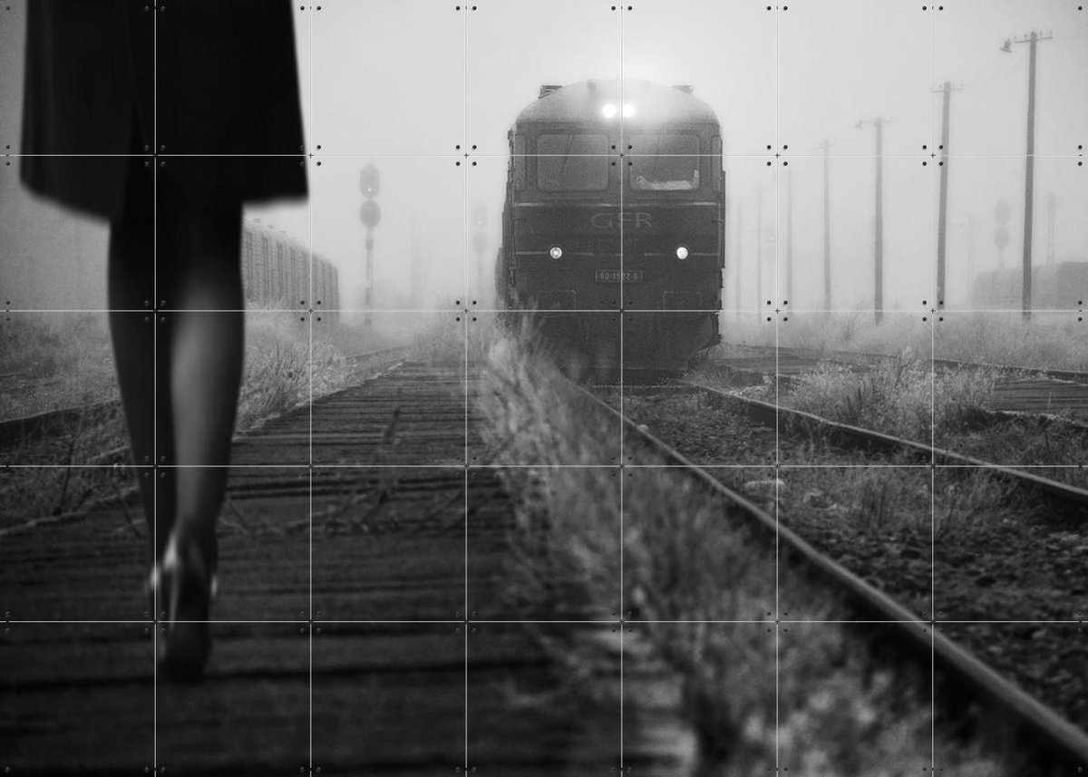 IXXI November Passengers, Nicoleta Gabor & Various - 140 x 100 cm - Gratis ophangtool - Grote wanddecoratie en posters - Fotografie, Klassiek