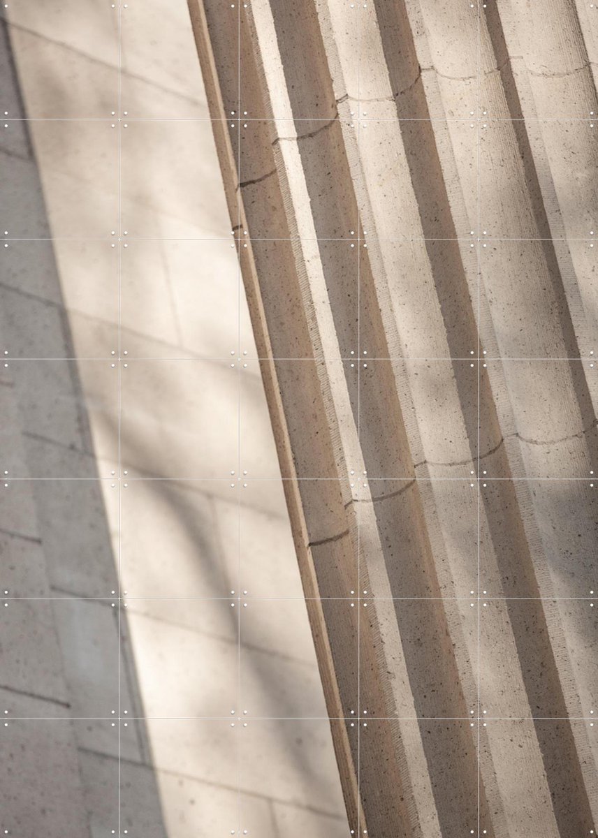 IXXI Lights and Shadows 2, Mareike Böhmer - 100 x 140 cm - Gratis ophangtool - Grote wanddecoratie en posters - Abstract, Fotografie, Architectuur