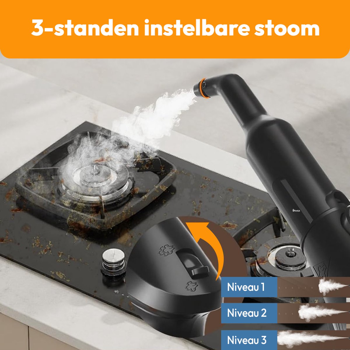 BOLLIT Compact Stoomreiniger thumbnail 6