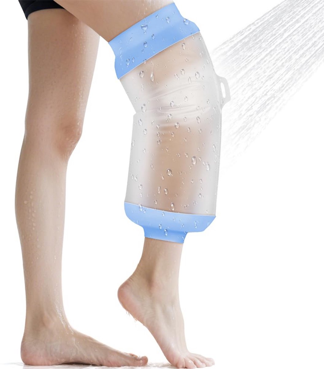 Waterdichte Kniebeschermer voor Douchen en Baden - Gipsbescherming voor Volwassenen