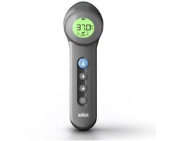 Braun BNT400B Age Precision Touch/No Touch Koortsthermometer Antraciet