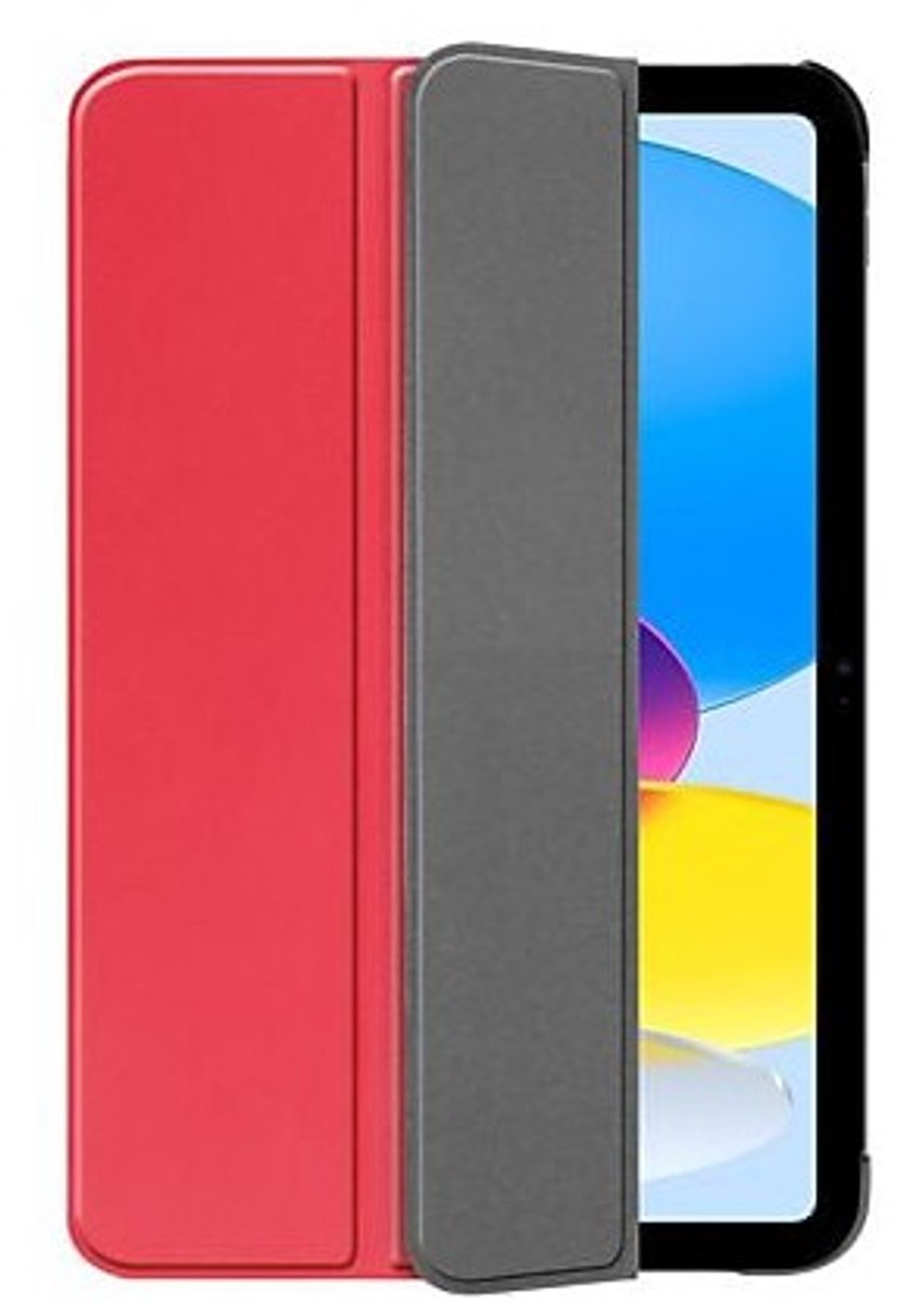 JustinCase Slimline Trifold cover voor iPad Pro 13 (2024), Rood