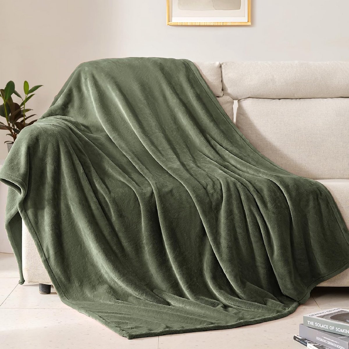 Super Zachte Fleece Deken Tweepersoons (152x203 cm) - Flanellen Pluche Bank- en Beddeken