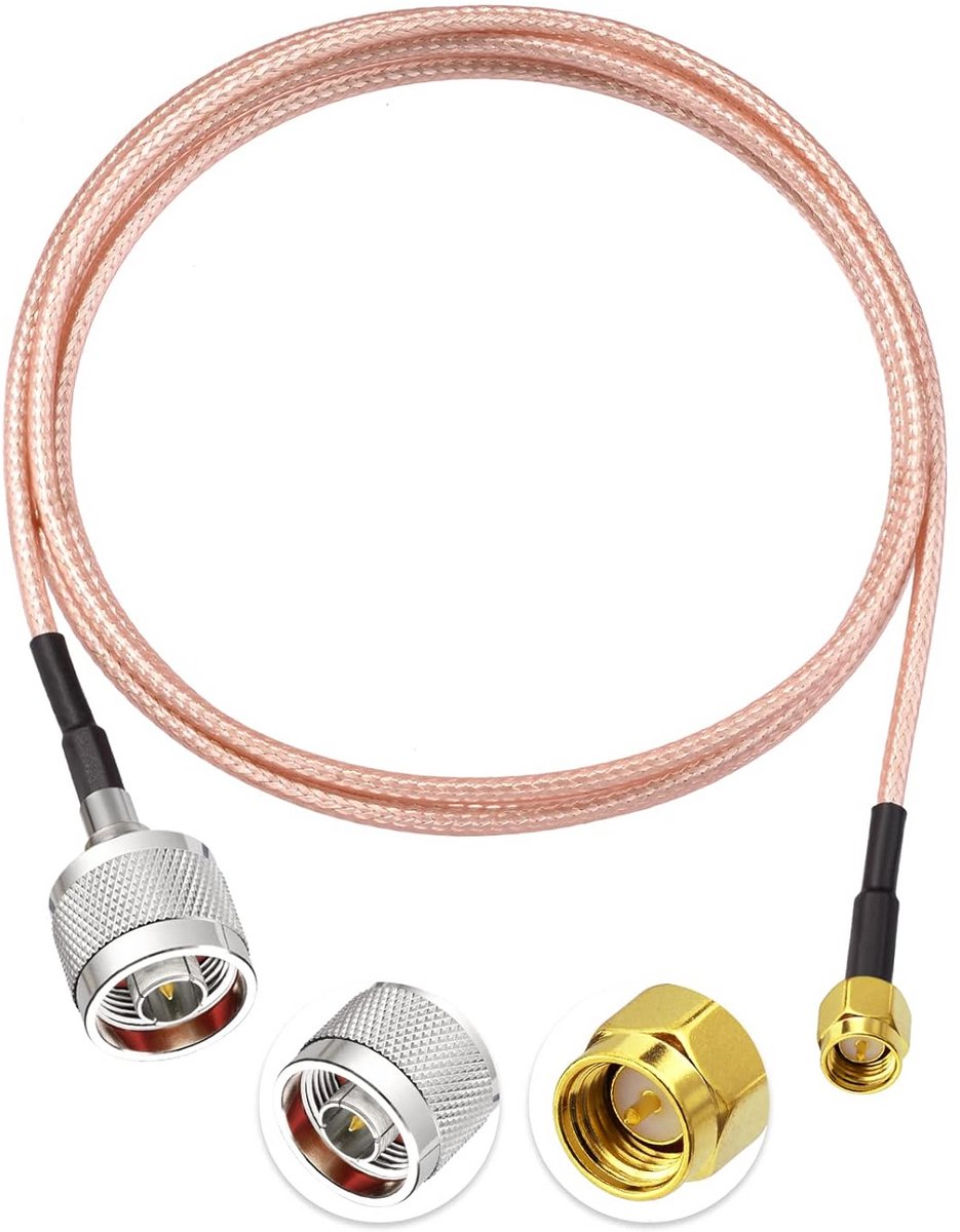 SMA naar N-type Antenne Kabel Adapter 100cm RG316 voor 4G Router en WiFi Systemen
