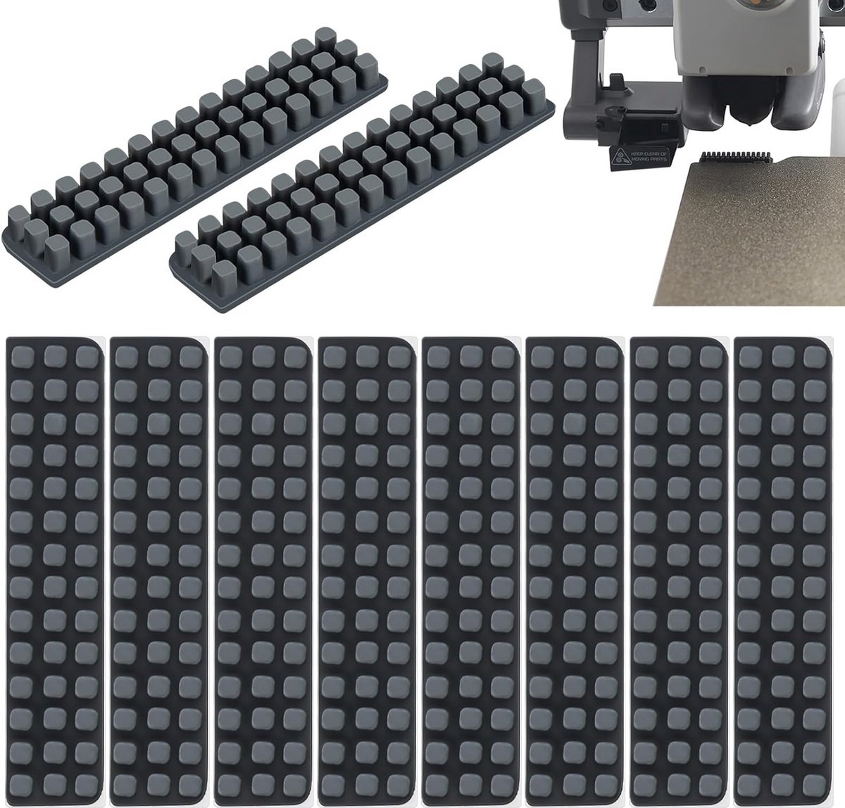 10 Stuks 3D-printer Siliconen Mondstukborstel voor Reiniging en Onderhoud
