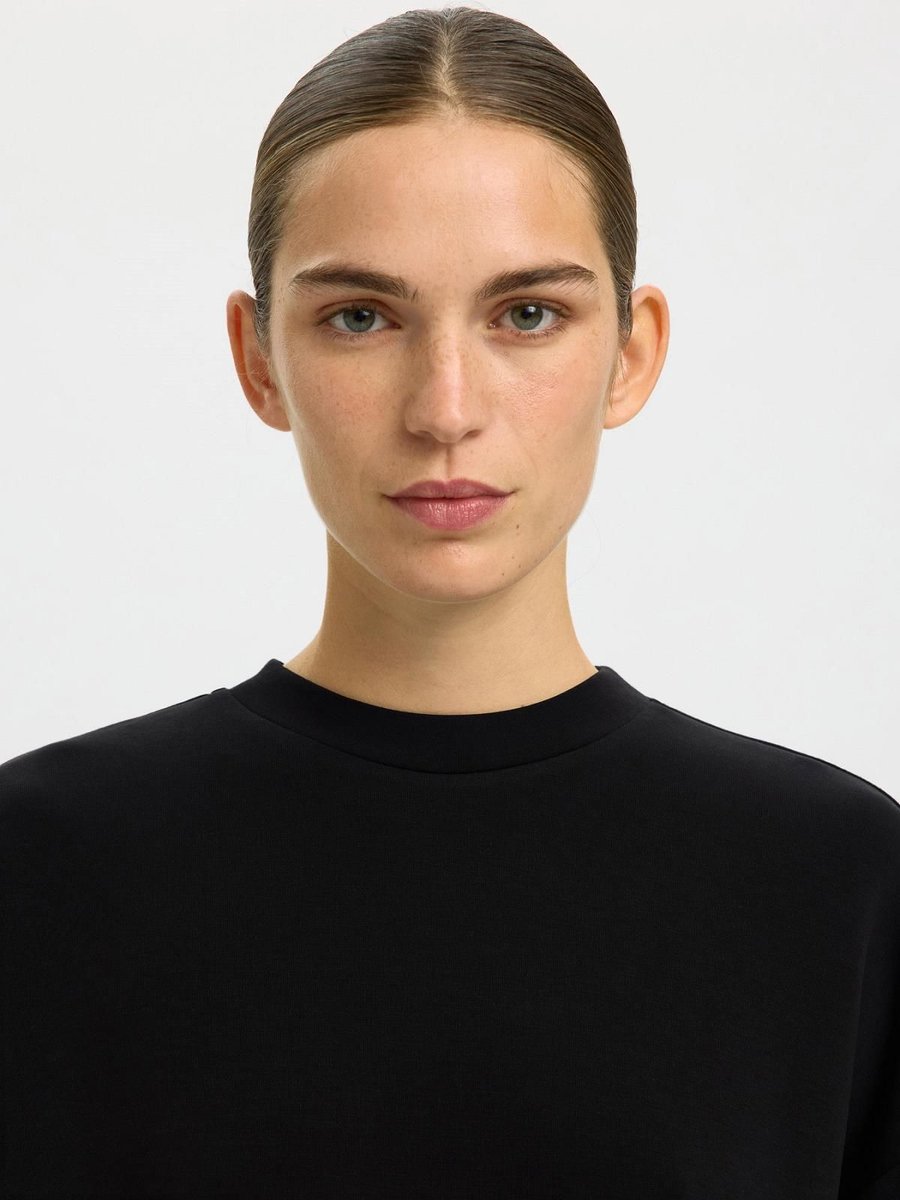 SLW Oversized Tenny Tee Black
