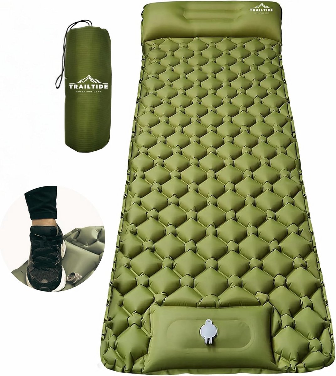 Ultralichte Slaapmat voor Kamperen en Backpacken - Compact en Comfortabel Luchtmatras
