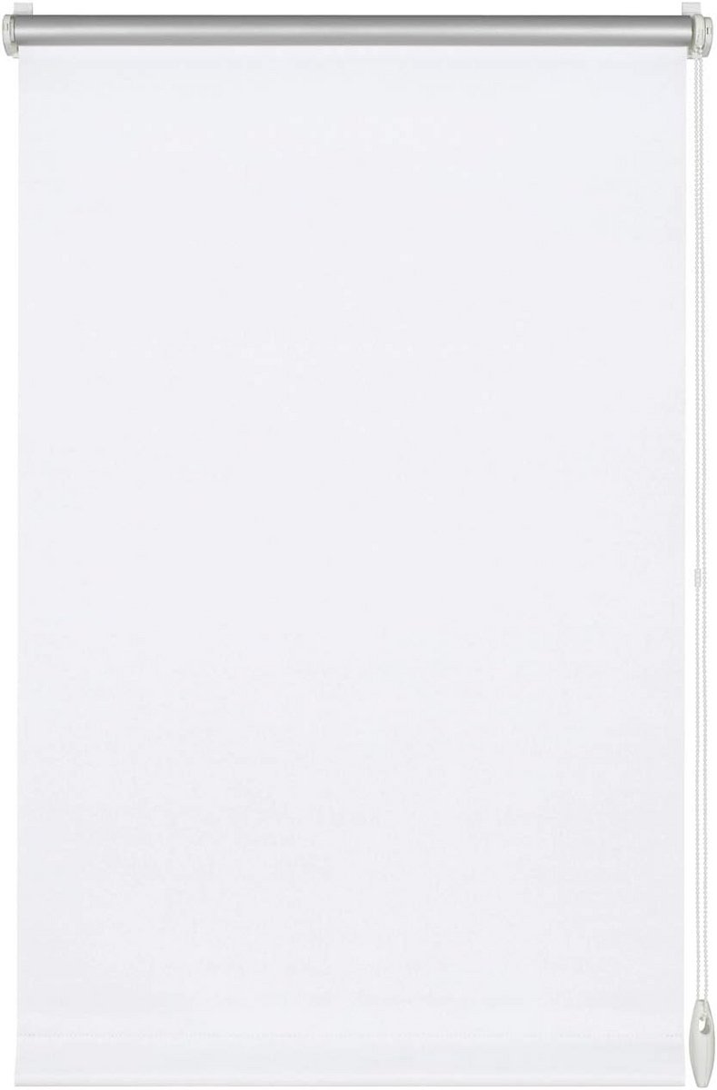 Warmteisolerend Rolgordijn Wit 75x210 cm - Klem- of Lijmontage - Verduisterend