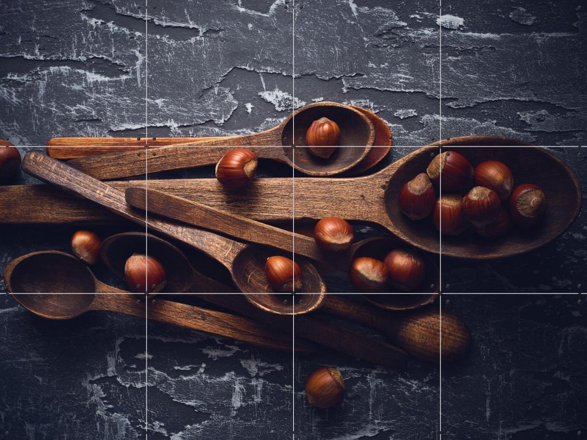 IXXI Hazelnuts, Aleksandrova Karina & Various - 80 x 60 cm - Gratis ophangtool - Grote wanddecoratie en posters - Decoratieve kunsten, Klassiek