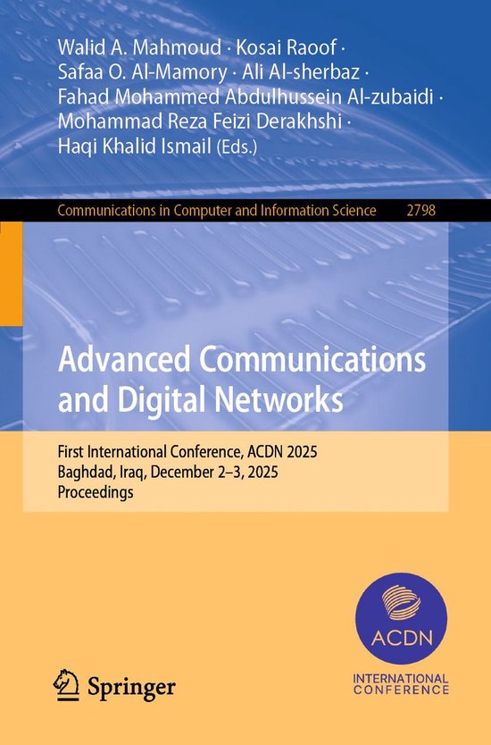 Springer Nature Proceedings Computer Science - Advanced Comm ... - cover