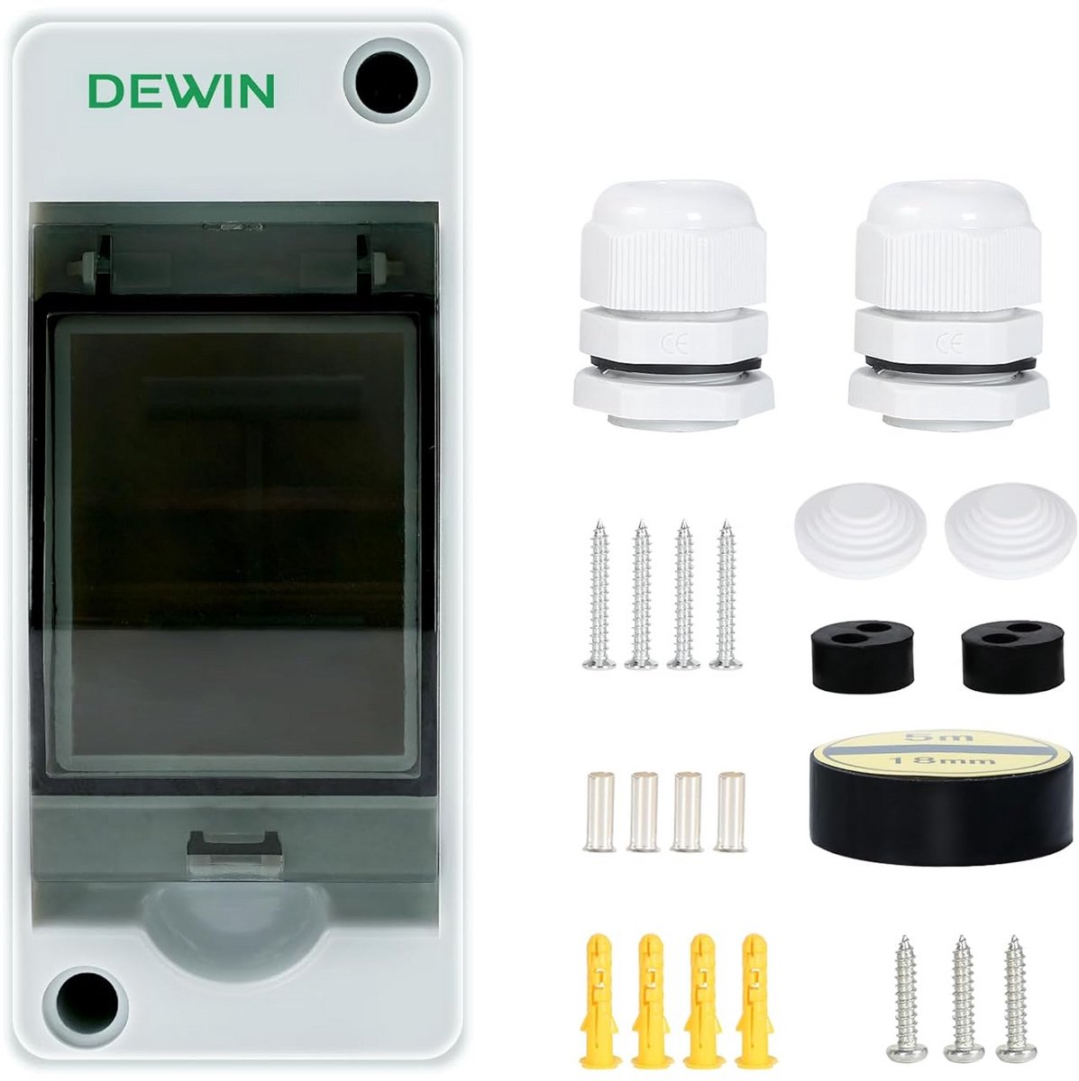 Opbouw Verdeelkast IP65 Waterdicht voor Buiten en Binnen